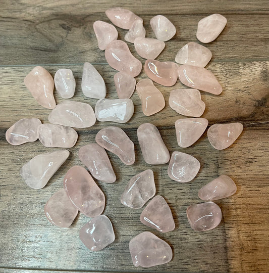 Brazilian Rose Quartz Tumble