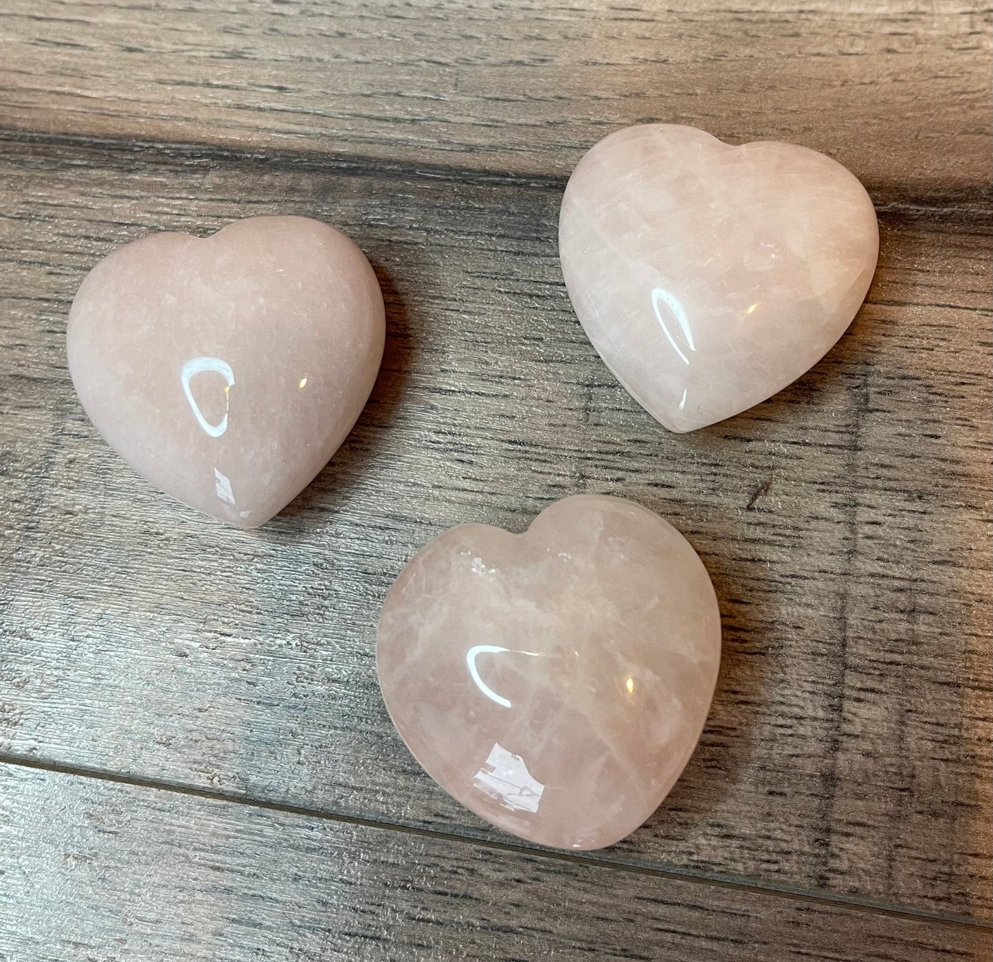 Rose Quartz Heart