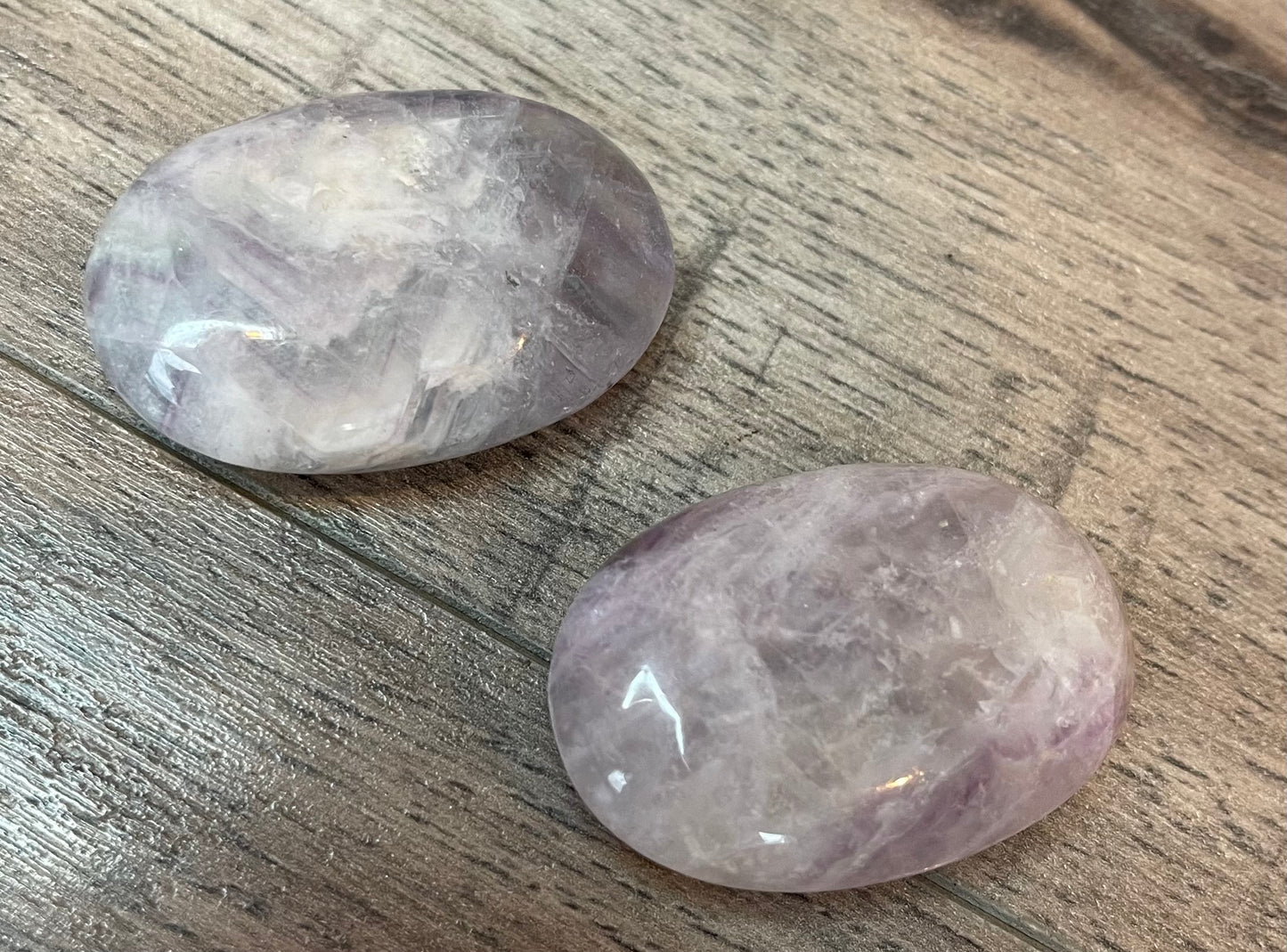 Rainbow Fluorite Palm Stone